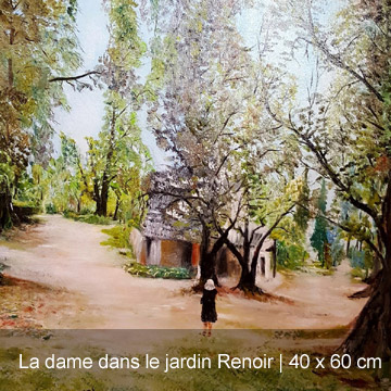 La dame 40x60