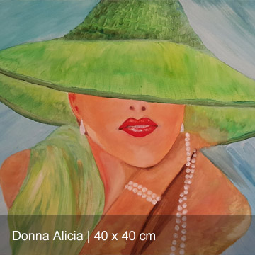 donna alicia 40x40